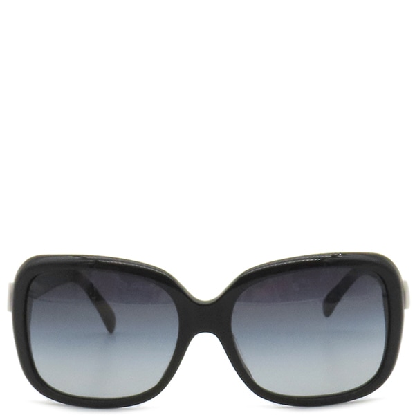 シャネル CHANEL サングラス リボン 6017 プラスチック ブラック シルバー金具 黒 ココマーク 5171-A【中古】 24,473円