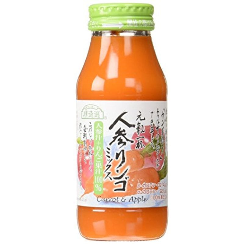 信頼 人参りんごミックス180ml20本 野菜飲料 - www.rspkucepu.com