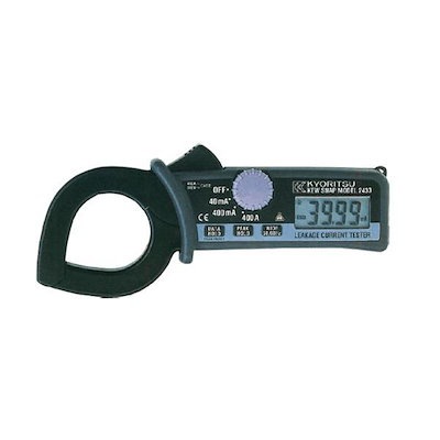 共立電気計器 キュースナップ・漏れ電流・負荷電流測定用クランプメータ 2431〔代引不可〕 共立電気計器 キュースナップ⁄漏れ電流⁄負荷電流測定用クランプメータ 2433