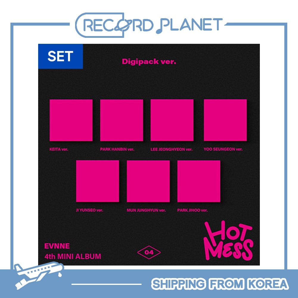 7種セット EVNNE - [HOT MESS] (DIGIPACK Ver.)