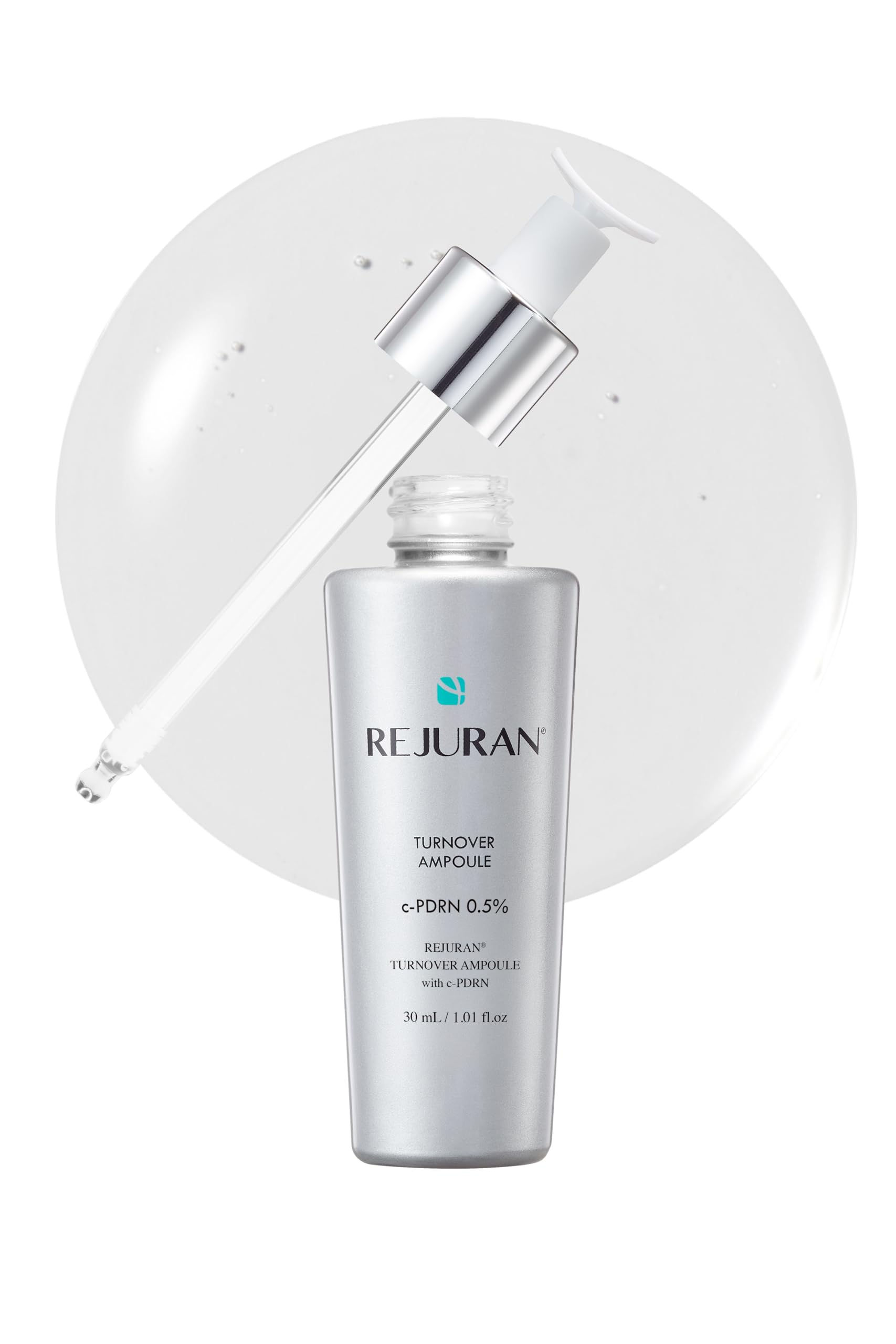 公式 REJURAN（リジュラン）ターンオーバー アクティブ クリーム 50mL PDRN c-pdrn ゴールド スキンケア 韓国コスメ (シルバー, 50ml)