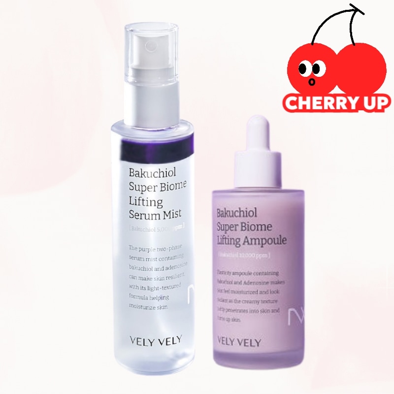【新作/バクチオール1+1】バクチオール スーパーバイオーム リフティング セラムミスト 100mL+バクチオールスーパーバイオームリフティングアンプル 100ml人気ギフト ギガサイズ 簡単