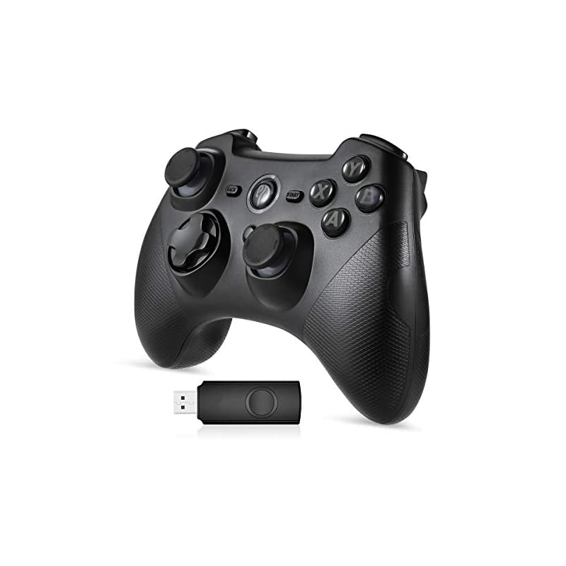 無線ゲームパッド PS3 PC TV BOX Android対応 振動連射設定 ゲームコントローラー