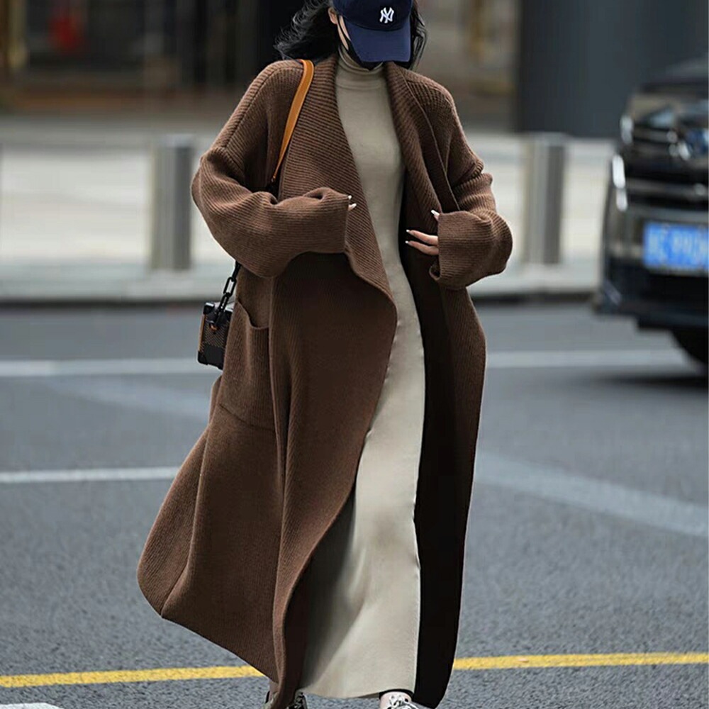 【2点購入で150OFF】【短納期】コート レディース カジュアル ロング丈 秋冬 アウター ロングコート 無地 長袖 オーバー ロング アウター ラグラン ジャケット ロング丈 ゆったり きれいめ