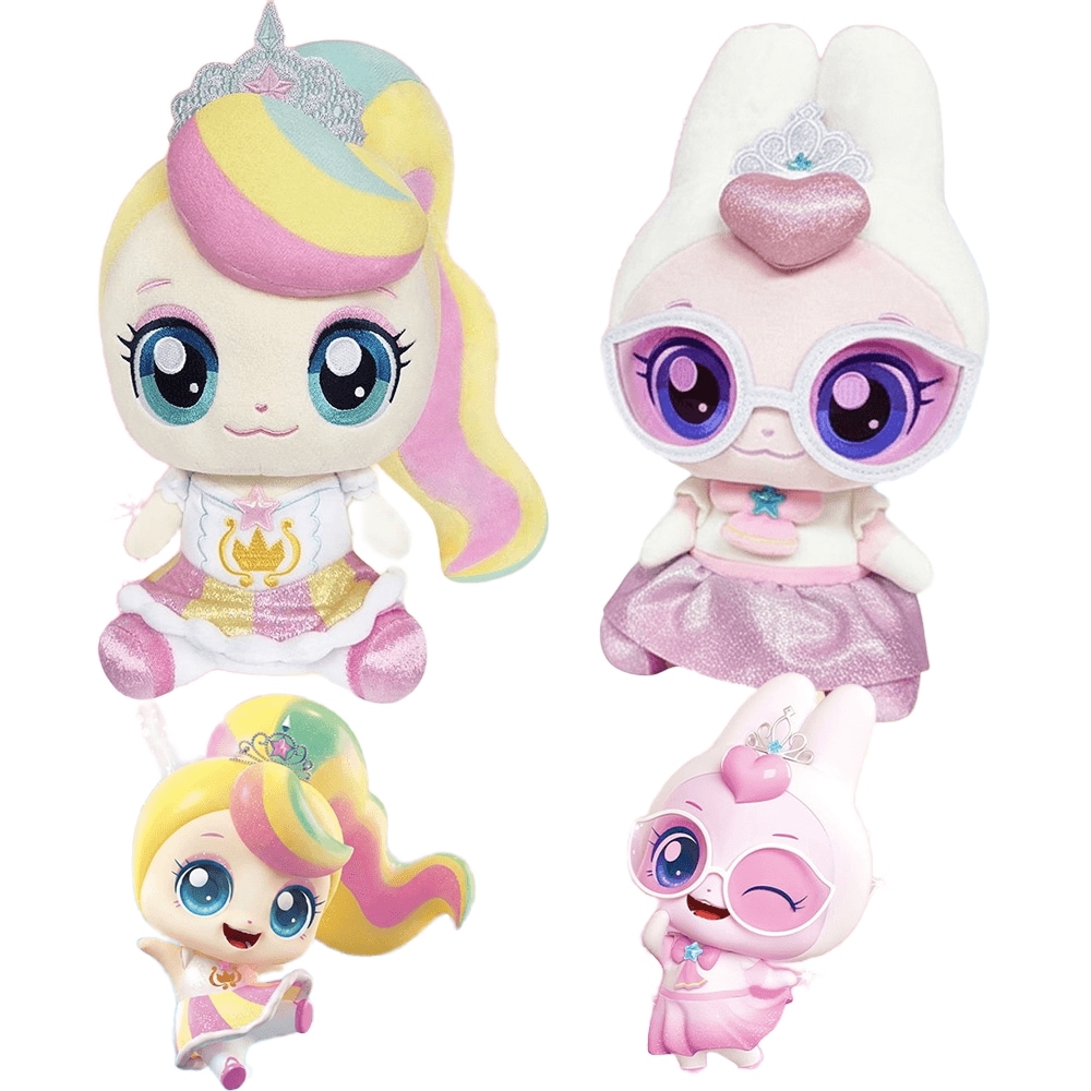プリンセス キャッチチニッピング ポニーピング ぬいぐるみ+ぴょんぴょんぬいぐるみ 25cm ティニーピング シーズン6 おもちゃ