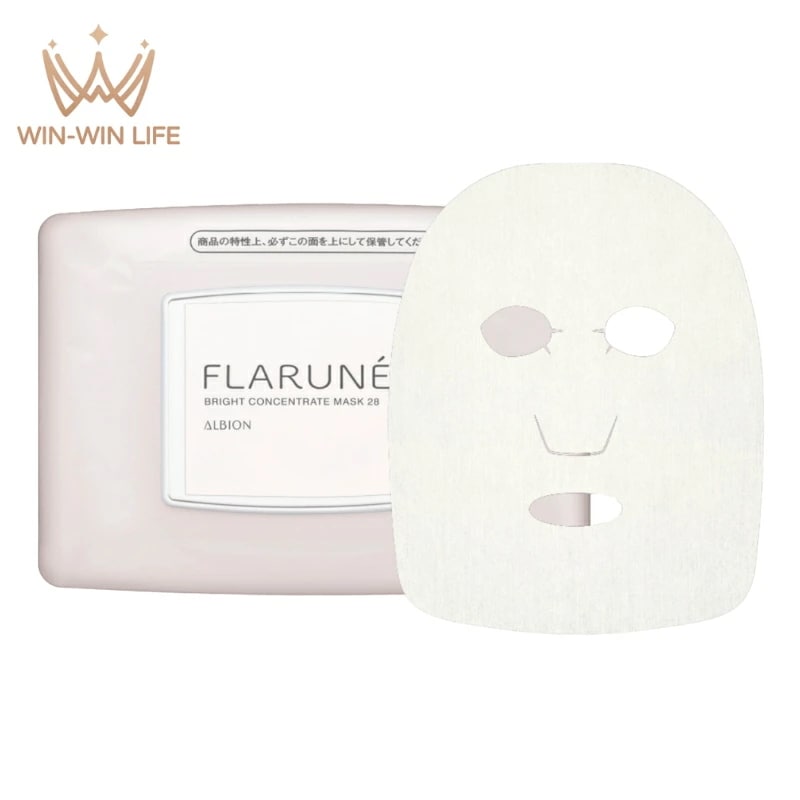 フラルネ ブライトコンセントレート マスク 28 美白美容液パック 28枚入 内容量325ml 医薬部外品 フェイスマスク フェイスパック シートマスク・パック 美白有効成分 透明感