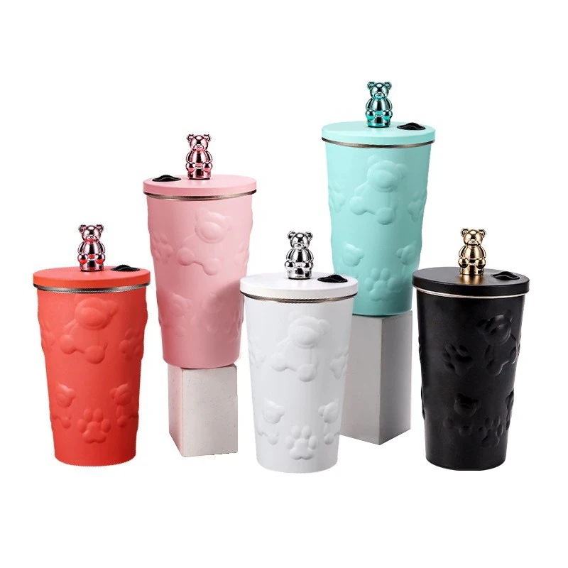【団体購入価格（10個）】タンブラー 水筒 蓋付き ストロー付き 600ml 700ML タンブラー 水筒 蓋付き ストロー付き ステンレスマグカップ 真空断熱 コーヒーカップ 保温 保冷 カップ 二