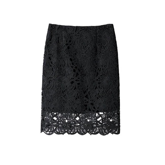 スカートロングスカート美脚ラインも綺麗 着心地抜群で レース素材 XL 小さいサイズ 着痩せ効果 エレガント セクシー タイトスカート 2XL L タイト 黒 ブラック M レーススカート ハイウエス 5,467円