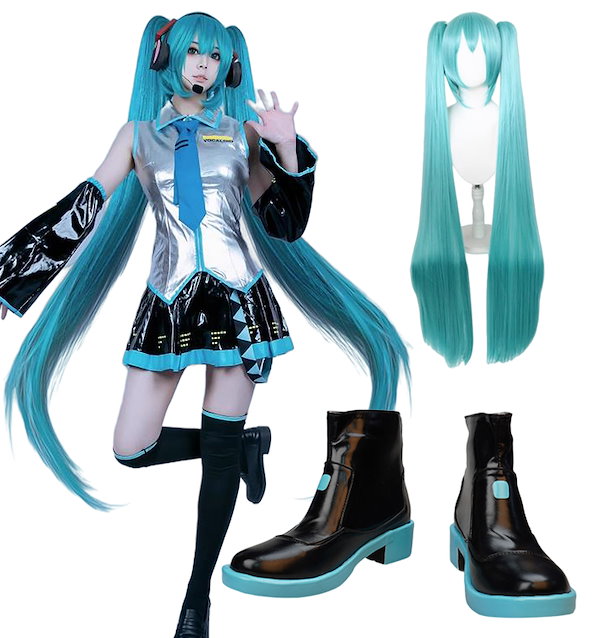 Qoo10] コスプレ衣装 初音ミク Miku ウィッ