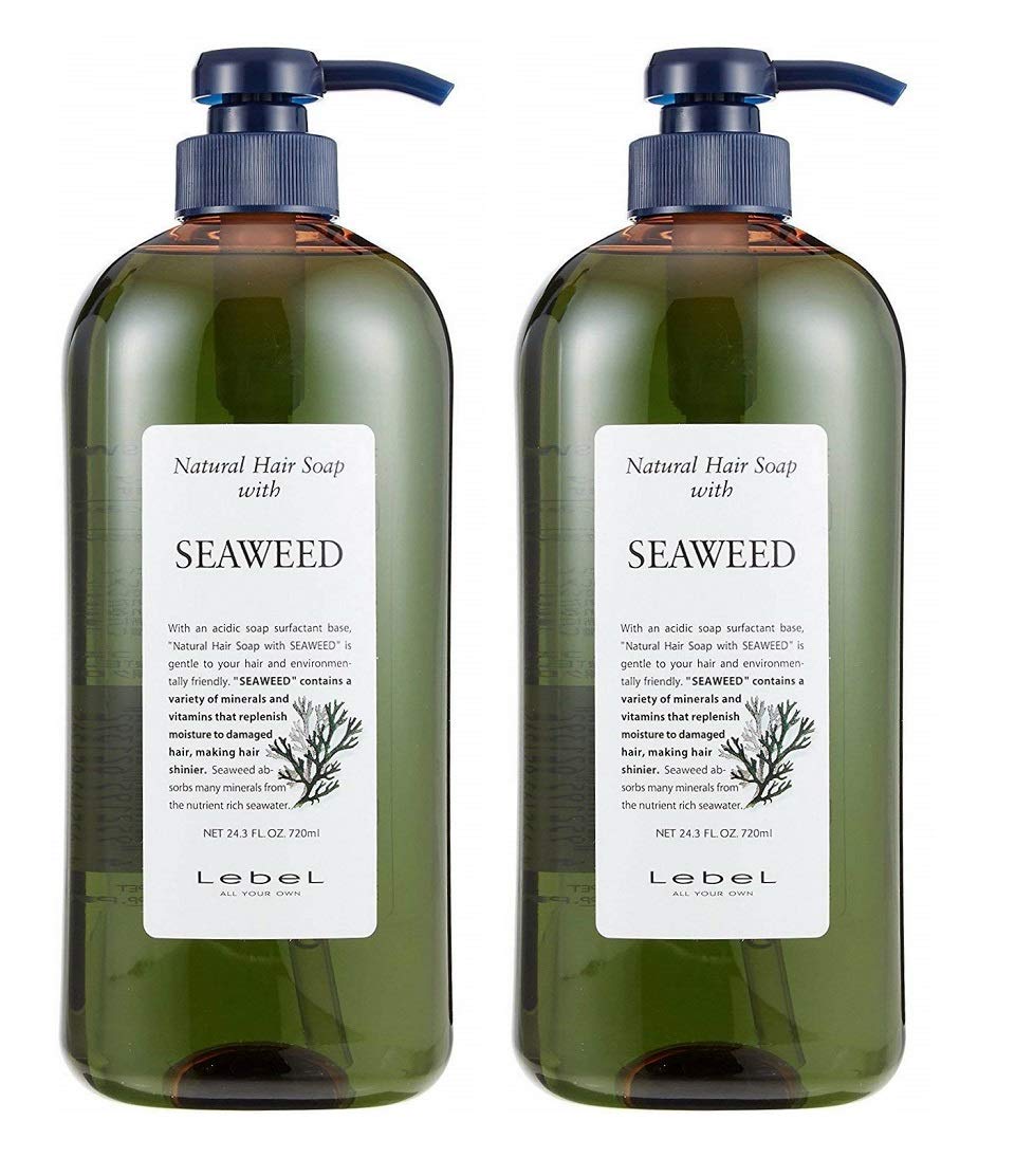 ルベル ナチュラル ヘア ソープ ウィズ SW シーウィード 720ml 2個 セット 4,598円