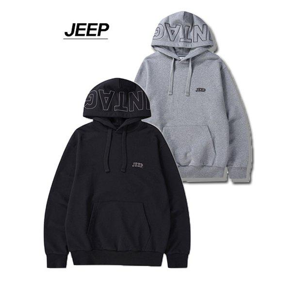 男女兼用フード付き刺繍パーカー(JP4THU034)