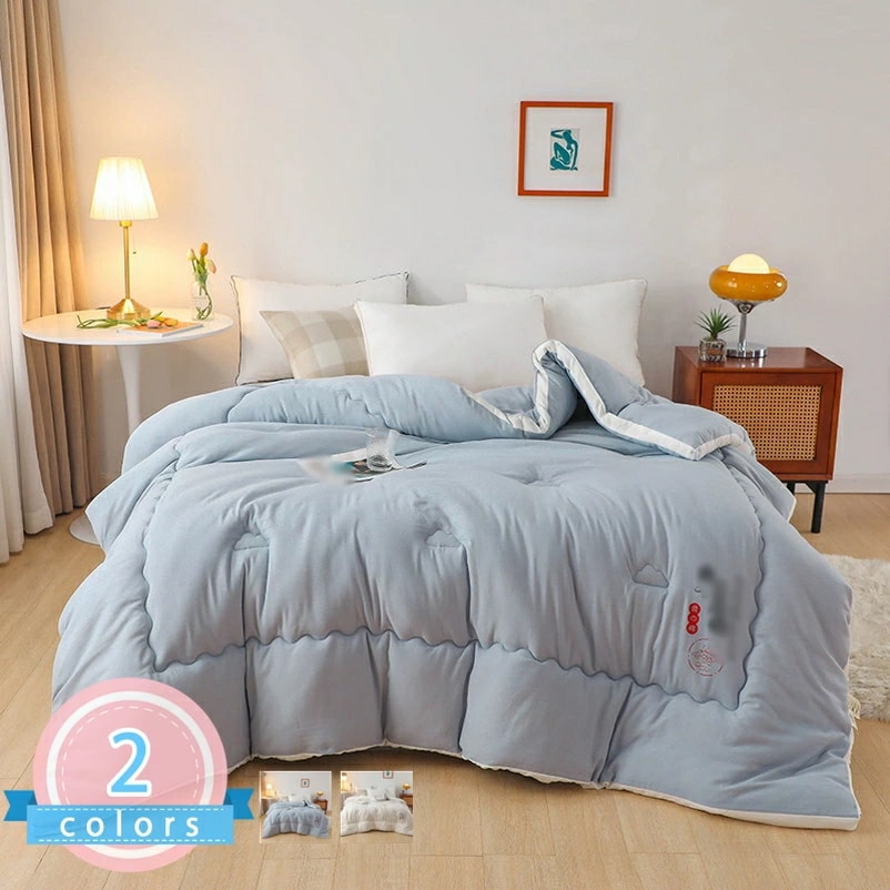 掛け布団 シングル 冬 厚手 中綿入り かけ布団 かけふとん 洗える 掛け布団 オールシーズン 布団 冬用かけ布団 丸洗い可 セミダブル 温度をキープ 暖かい 冬 羽毛布団 掛けふとん かけ布団 DJ