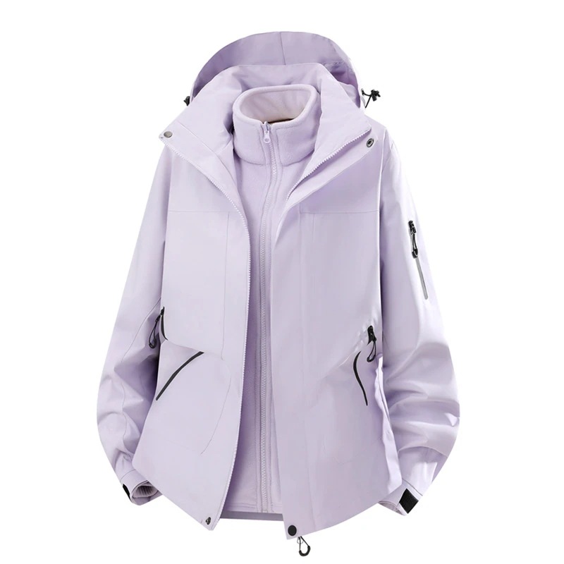 2025年秋冬新作 カップル向け 3in1 ツーピース ウィンドブレーカーセット 男女兼用 新国家基準 ホワイトダックダウン90% 8,312円