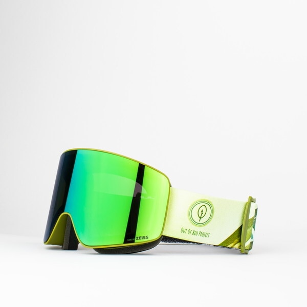 OUT OF アウトオブ W4G1002 BIO PROJECT Leaf/GREEN MCI スノーゴーグル