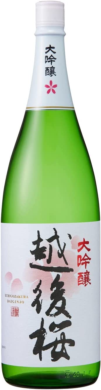【送料無料】越後桜酒造 大吟醸 越後桜 1800ml 1.8L6本【北海道沖縄県東北四国九州地方は必ず送料が掛かります】