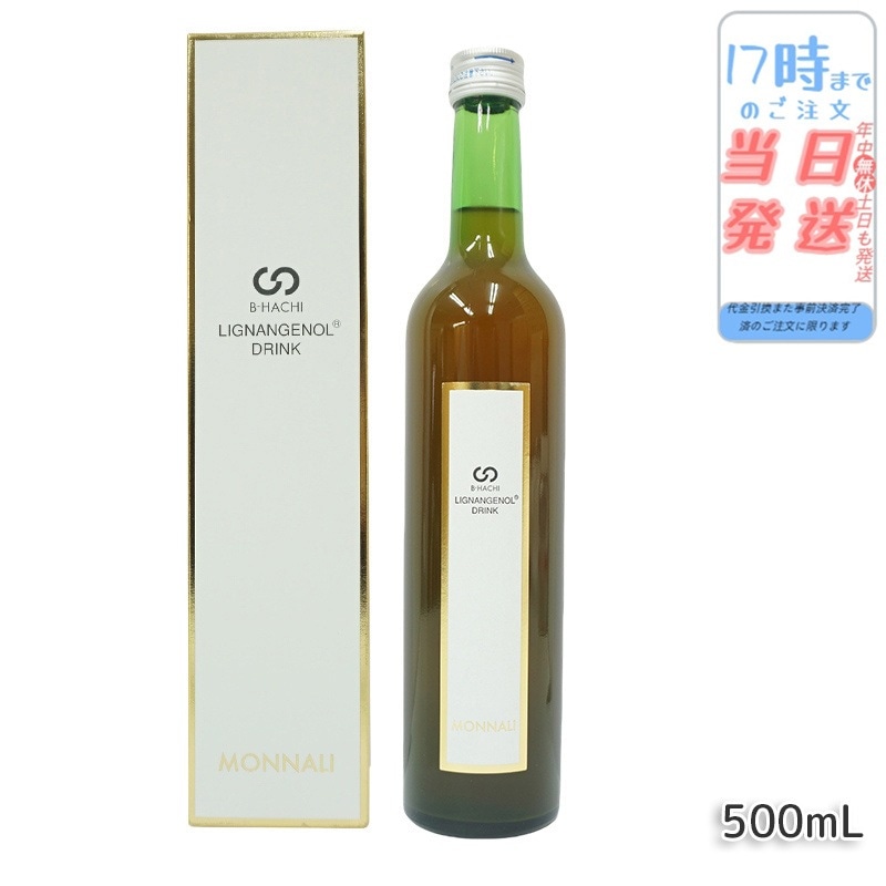 モナリ B-HACHI リグナンジェノールドリンク 500ml MONNALI もなり