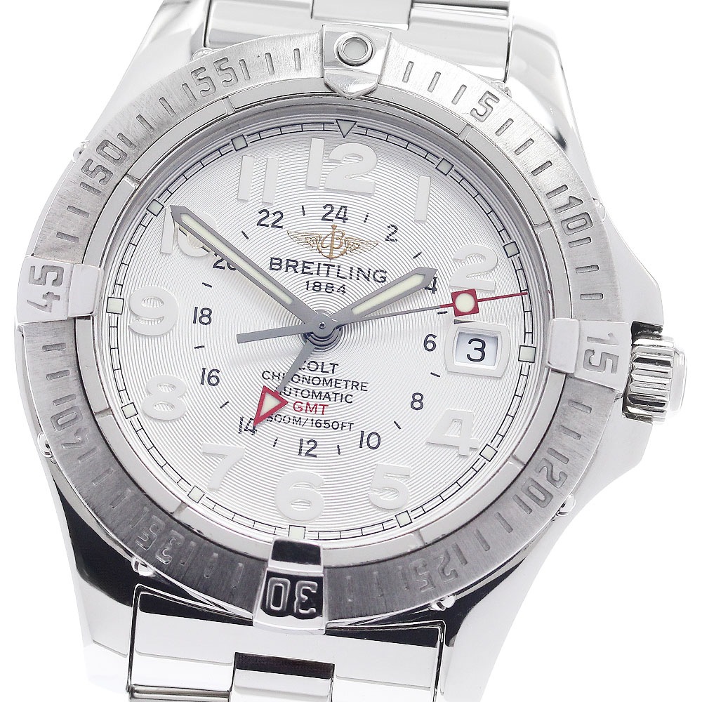 ブライトリング BREITLING A32350 コルト GMT 自動巻き メンズ _962407【中古】
