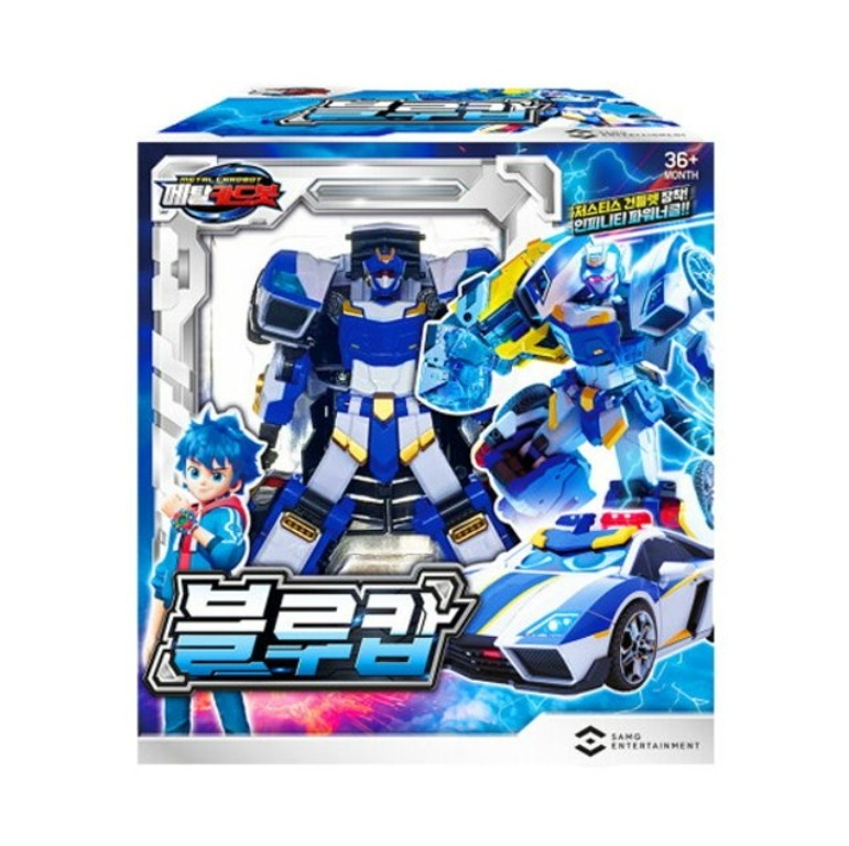 メタルカードボット ブルーコップ 韓国 ロボット 玩具 5,121円