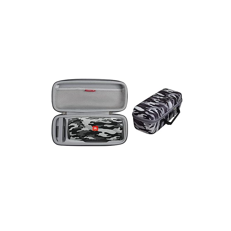 JBL CHARGE5 / CHARGE4 Bluetoothスピーカー 専用収納ケース-Hermitshell (黒迷彩)
