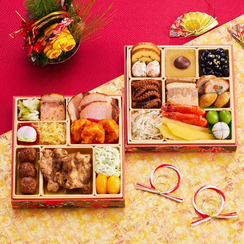 おせち 早割 予約 おせち料理 板前魂の八宝 和中華風 二段重 2人前 24品目 肉おせち 中華おせち 中華風 肉中華 御節 送料無料 2025 2026