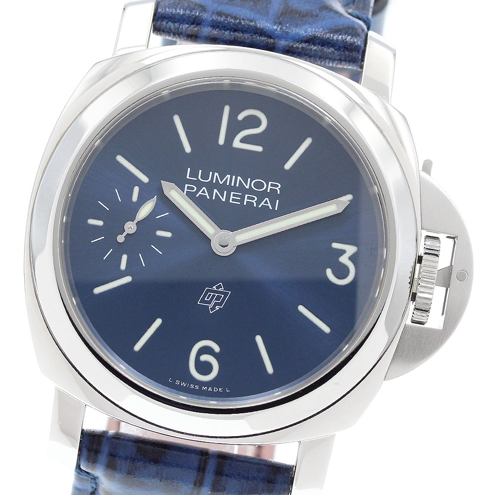 パネライ PANERAI PAM01085 ルミノール ブルーマーレ スモールセコンド 手巻き メンズ 内箱付き メーカーOH済み_904282【中古】 289,575円