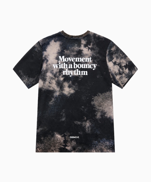 OSSMOVE ムーブリフレクター Tシャツ/フォグブラック