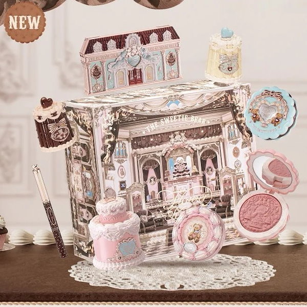 Qoo10] FLOWER KNOWS コスメセット/スイートハートベア シリー