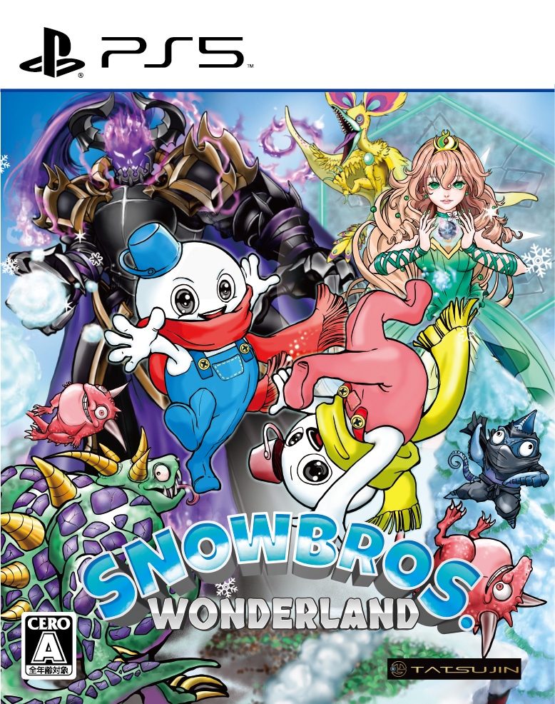 TATSUJIN 【PS5】SNOW BROS. WONDERLAND (スノーブラザーズ ワンダーランド)　通常版 ELJM-30434 PS5 スノ-ブラザ-ズ ワンダ-ランド ツウジョウ