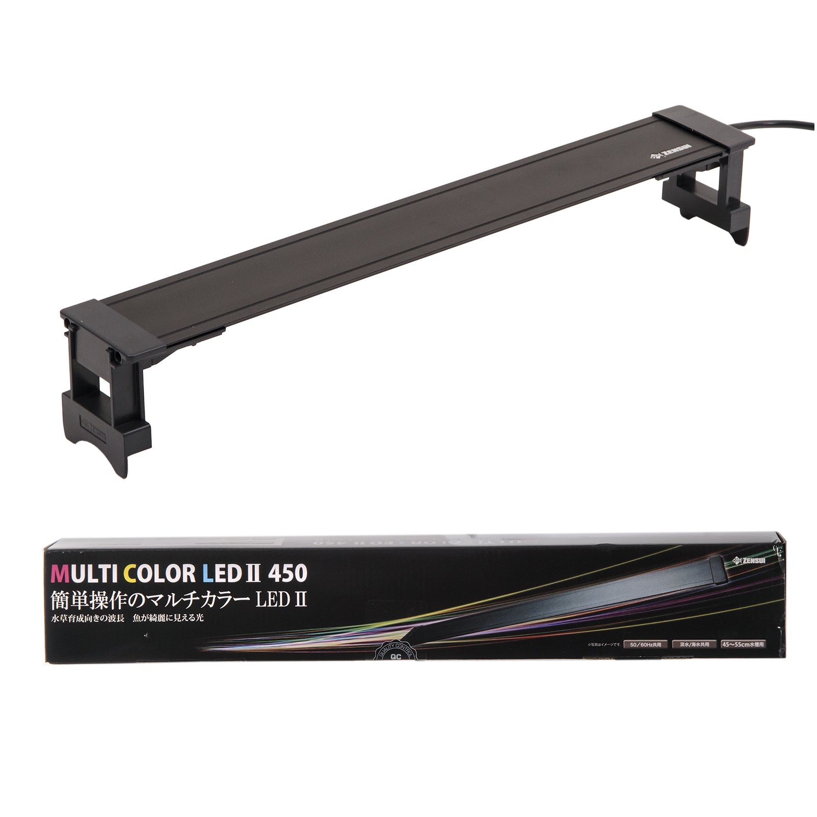 ゼンスイ　マルチカラーＬＥＤ２　４５０　リモコン付き　水槽ライト　アクアリウム　４５ｃｍ水槽　ＣＲＣ10―15―10―30―10
