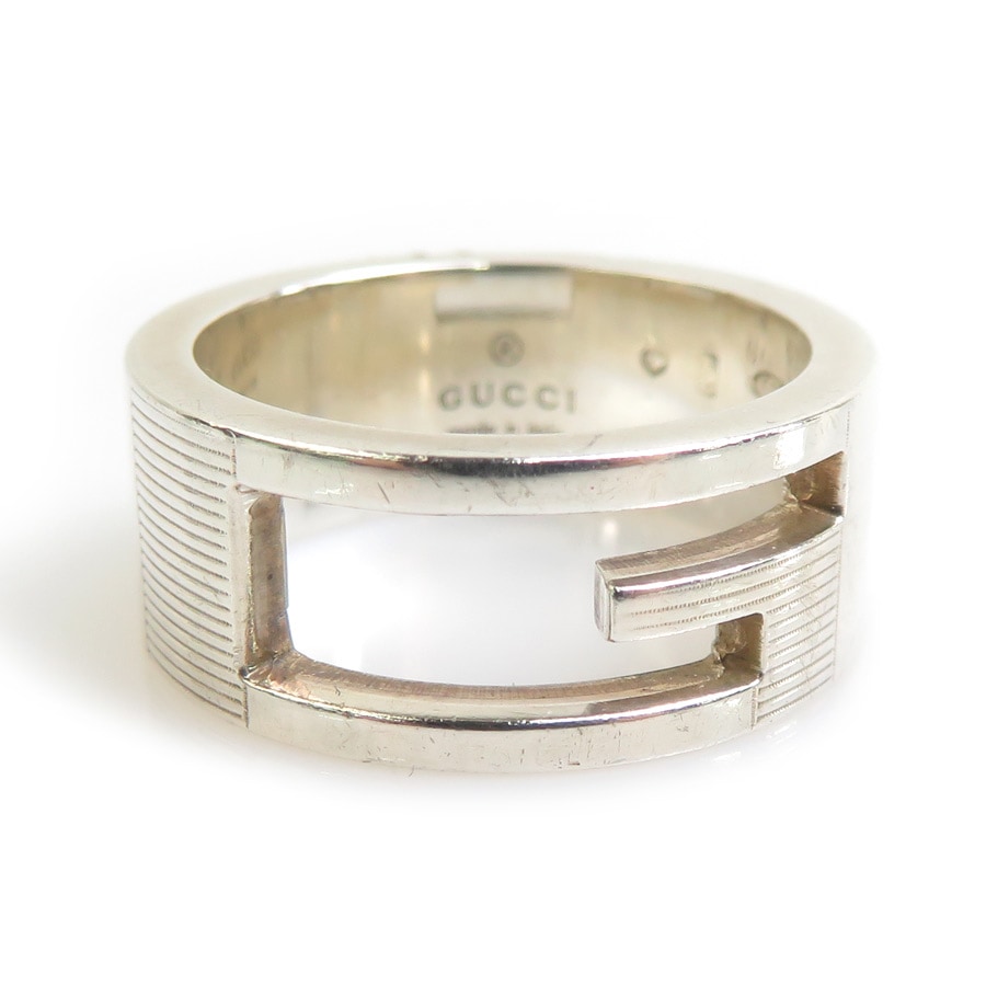 グッチ GUCCI リング・指輪 Gロゴ シルバー925 シルバー レディース 10.5号 e61717a