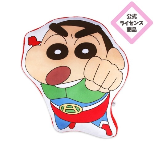 クレヨンしんちゃん クッション アクション仮面3 45×50cm ぬいぐるみ 第2弾