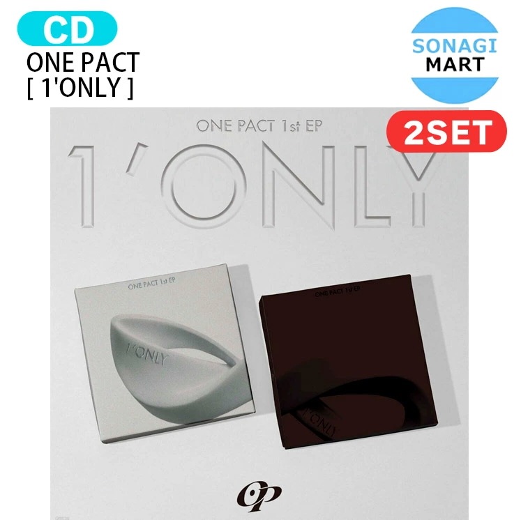 国内発送 ONE PACT [ 1ONLY ] 2種セット 1st EP Album / 1次予約