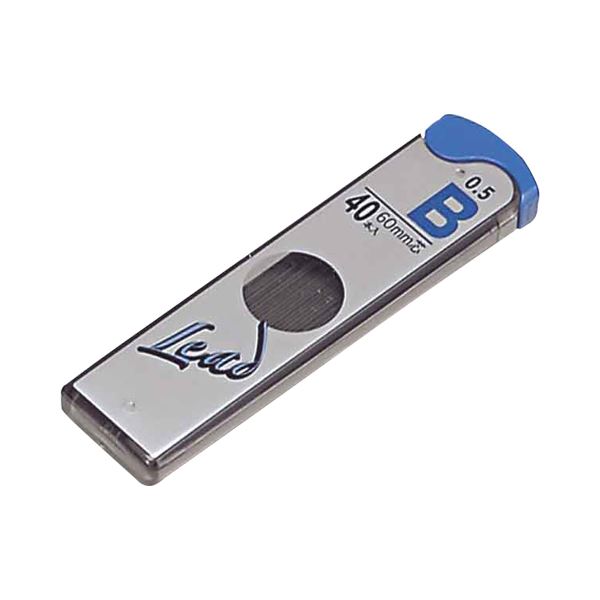（まとめ） プラチナ プラチナシャープ芯P-LEAD 0.5mm B シン5Q-200A#5 1セット（400本：40本×10個） (×5セット)