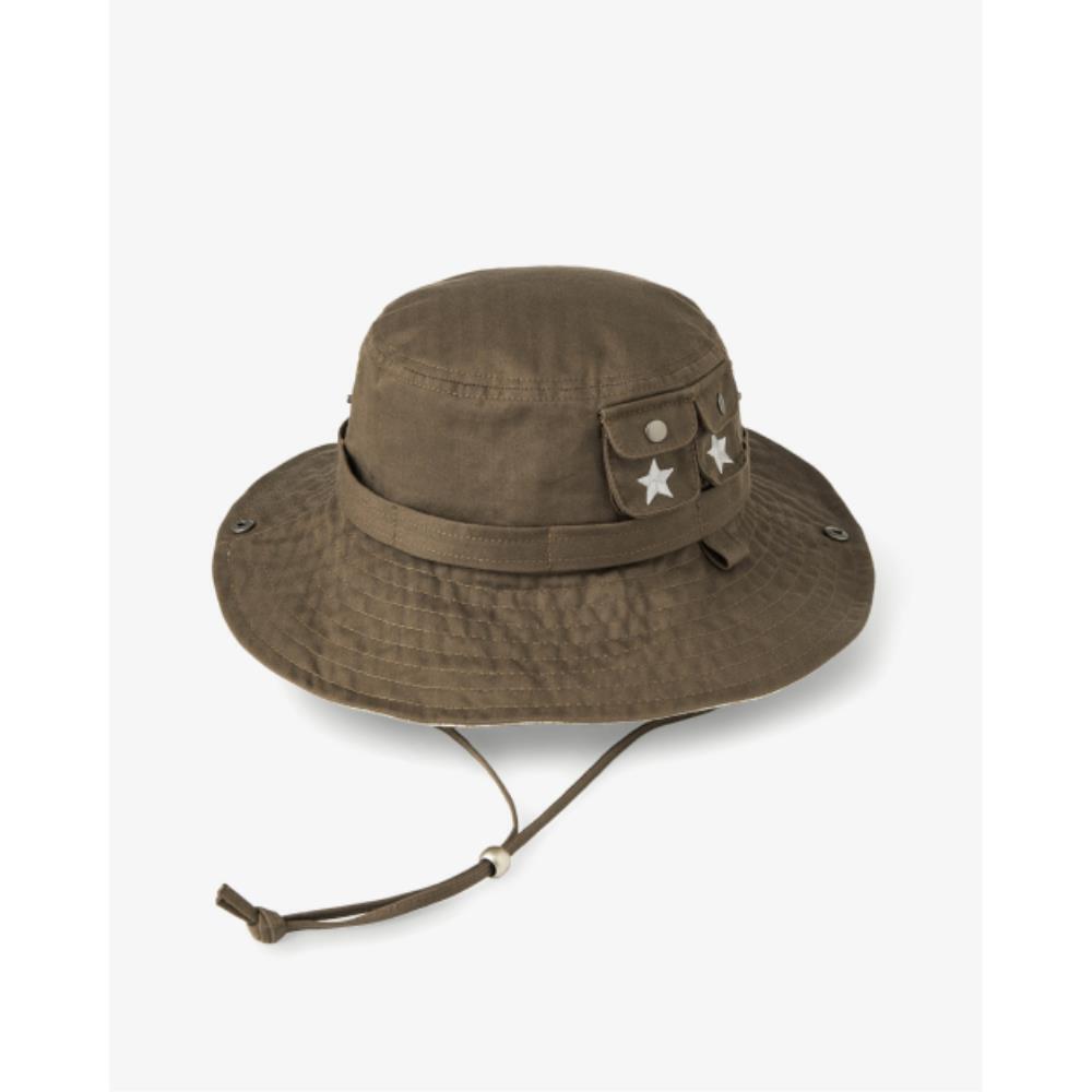 AEAE SAFARI BUCKET HAT BROWN AE45SUCA003BRW