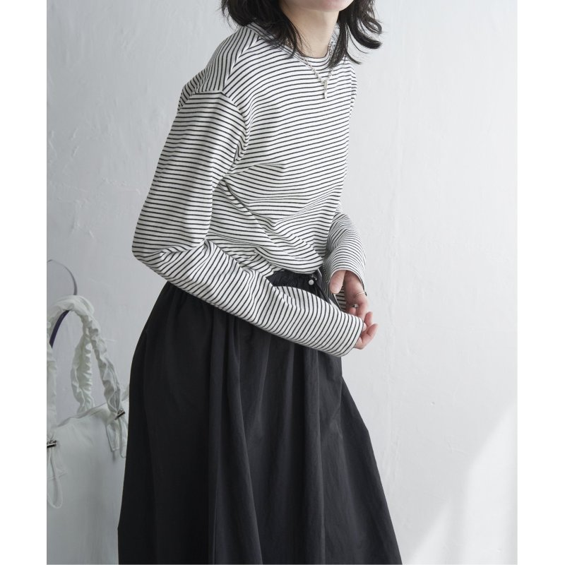 綿天竺合繊ワンピース