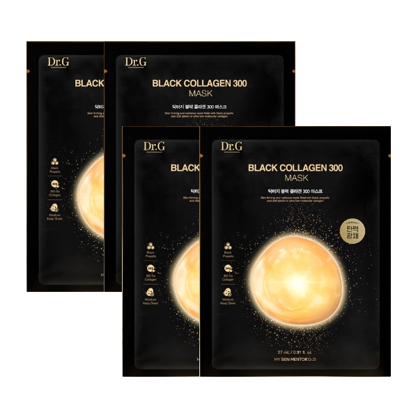 ブラックコラーゲン 300 マスクパック 27gx4個入り