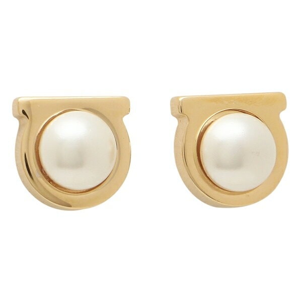 ピアス アクセサリー ガンチーニ クリスタルパール ゴールド レディース
