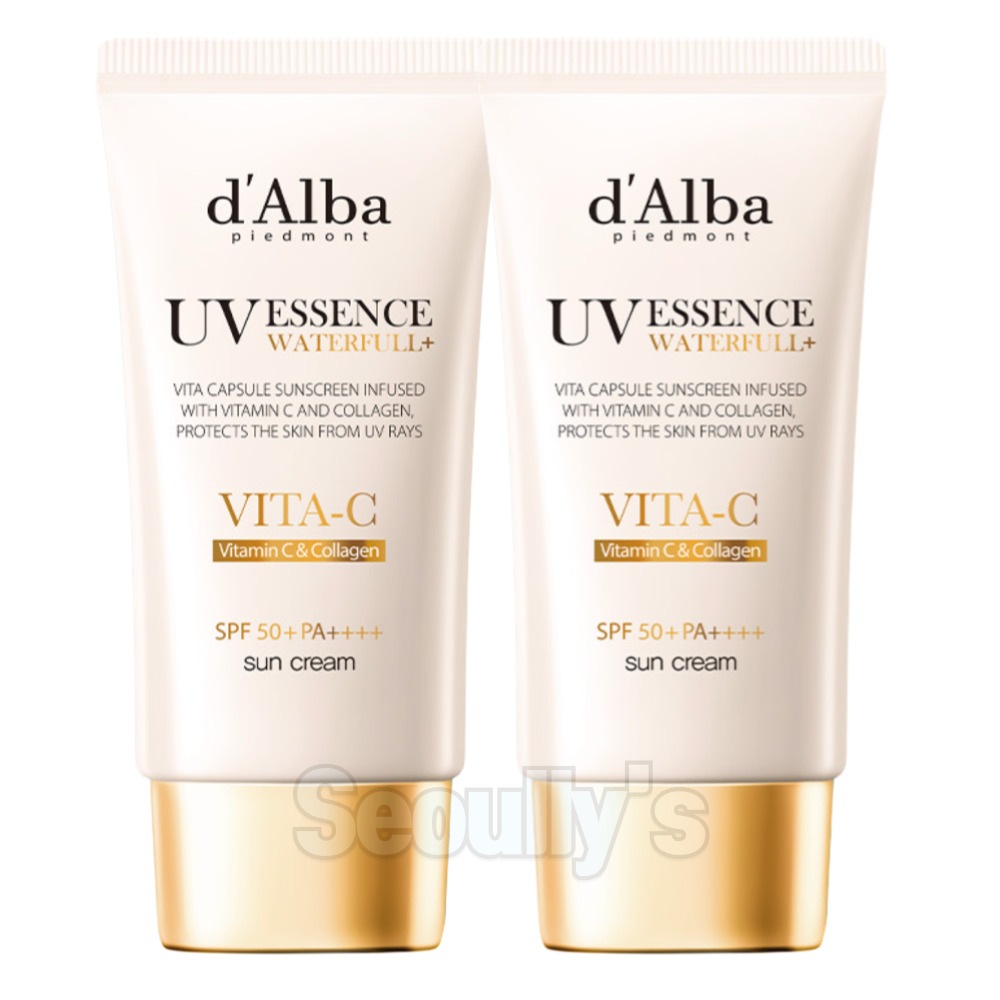 ビタCカプセル コラーゲン ウォータープール エッセンス 日焼け止め サンクリーム, 50ml 2ea / SPF 50+ PA++++