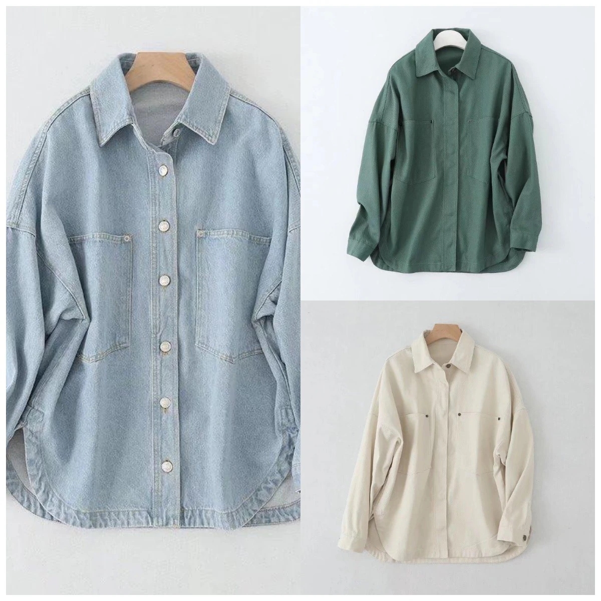 韓国人気 デニムジャケット レディース 2024春の新作デニムジャケット トップス アウター 韓国ファッション