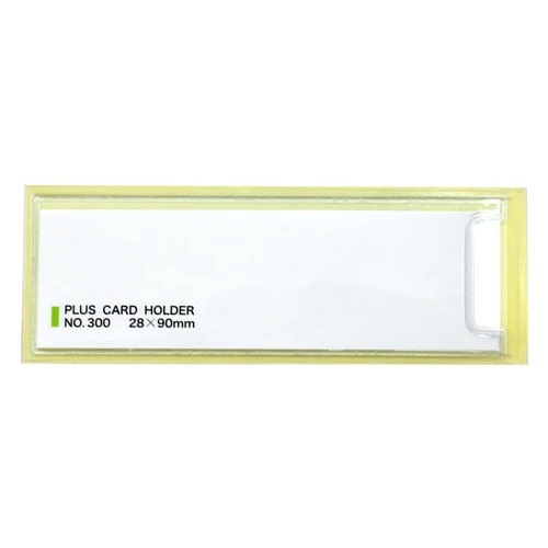 （まとめ買い）粘着剤付カードホルダー スティキット W75xH26mm 100枚 LA-400ST [x3] 11,484円