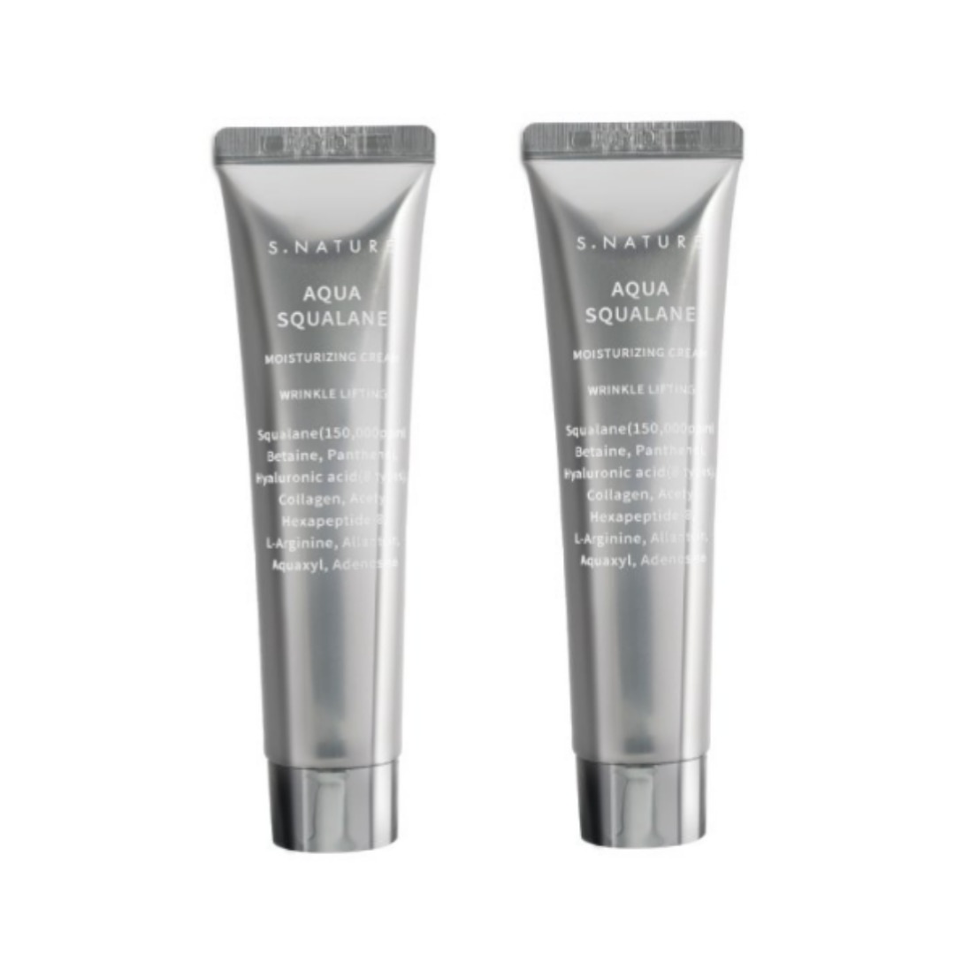 [1+1] アクアスクワラン水分クリーム60ml[1+1]에스네이처 아쿠아 스쿠알란 수분크림 60ml