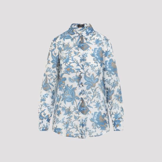 ETRO Women Shirts WRIA0013 99SAEH8 X0807 MULTI WHITE