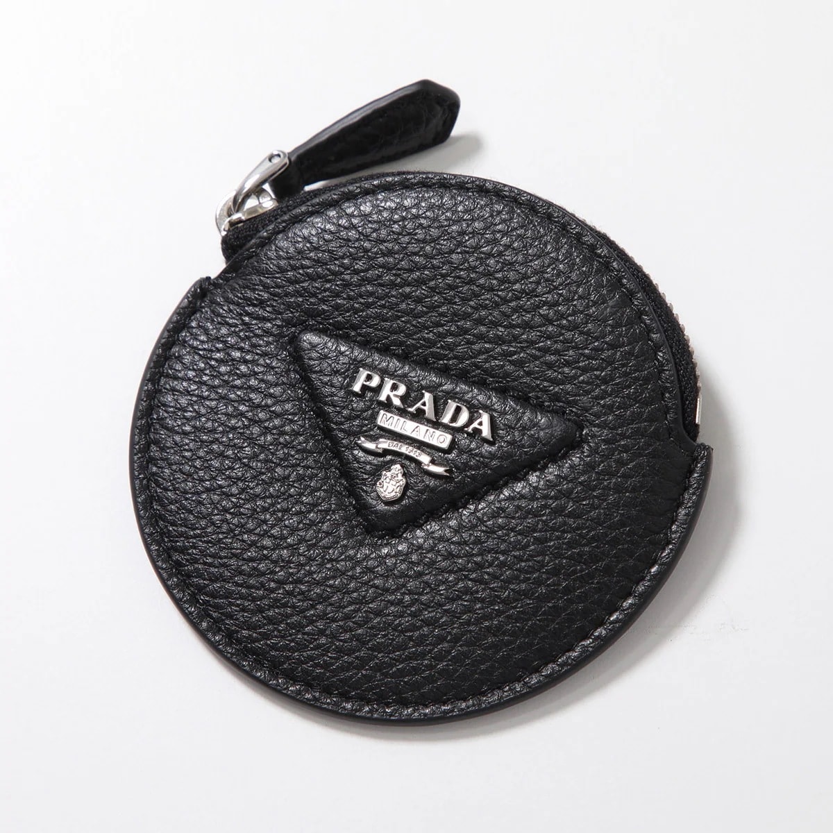 PRADA プラダ コインケース 1MM006 2BBE レディース トライアングルロゴ レザー 小銭入れ ミニ財布 F0002/NERO