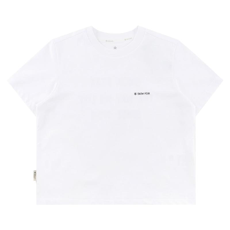 女性エアロクール クロップ半袖Tシャツ S26MWFTS27 WH