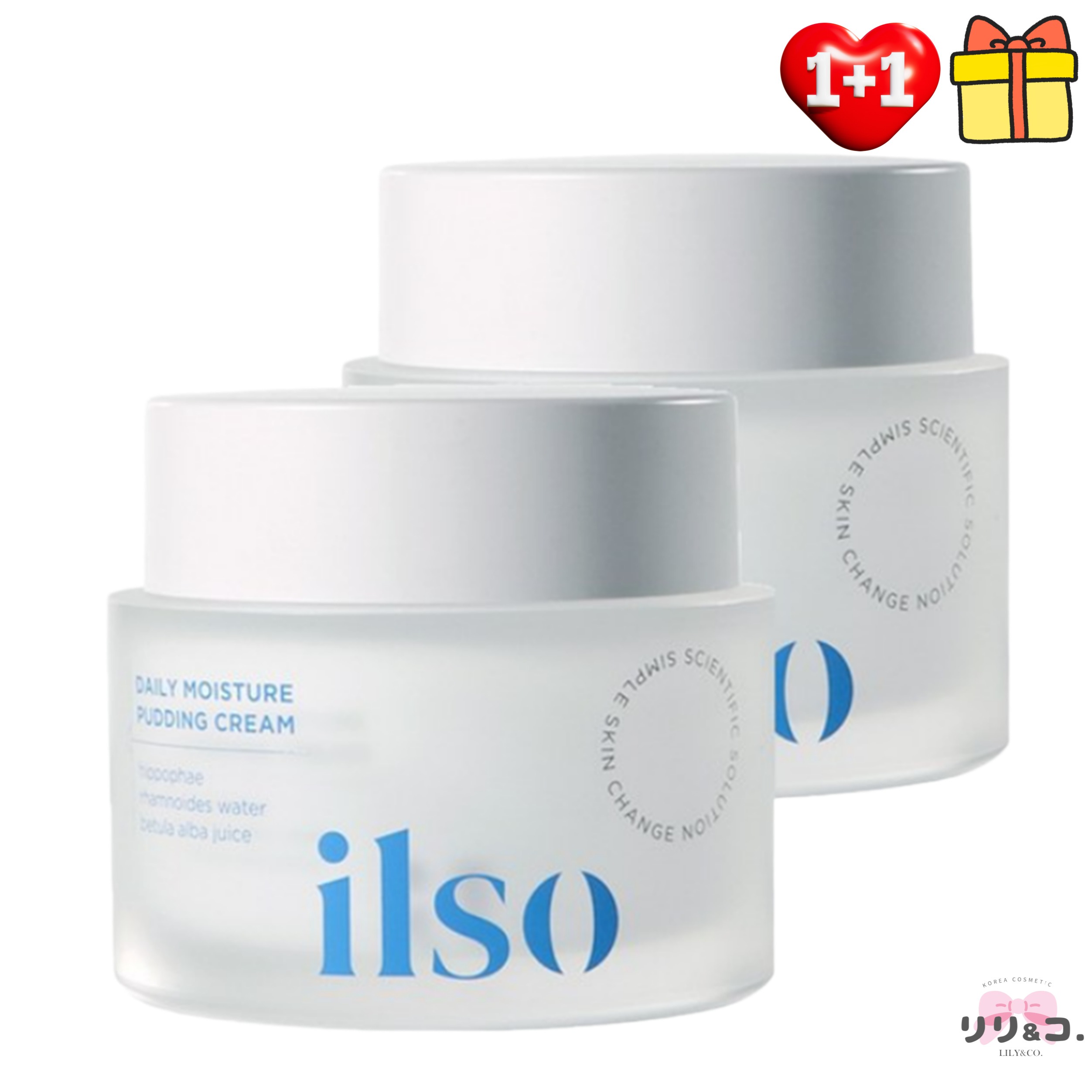 [NEW スキンケア 人気 1+1] デイリーモイスチャー セラマイド プディング クリーム 50ml+50ml 計100ml ニキビ肌 ニキビケア 保湿クリーム 毛穴 水分クリーム 韓国コスメ 正