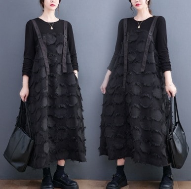 個性的 デート モテコーデ ワンピース フレアワンピース 膝下 袖なし ノースリーブ スクエアネック フレア Aライン かわいい 可愛い きれいめ シンプル カジュアル おしゃれ お洒落 5,428円