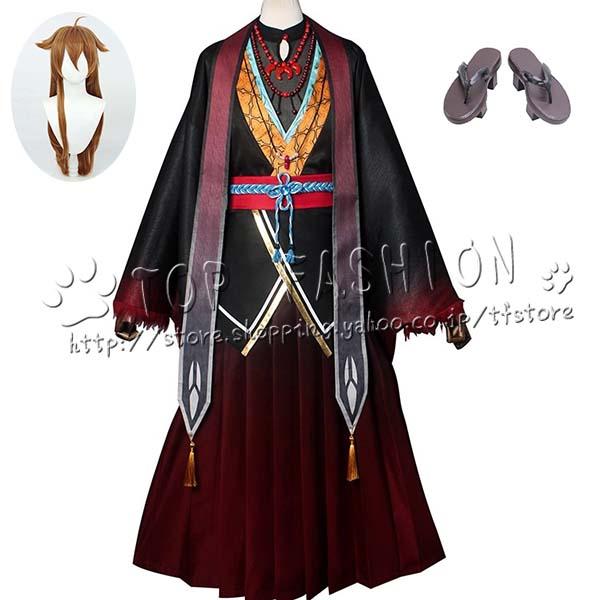 2026人気販売!バーチャルライバー風 VTuber 彩虹社 伏見ガク コスプレ衣装 ウィッグ 靴 cosplay コスチューム ハロウィン クリスマス
