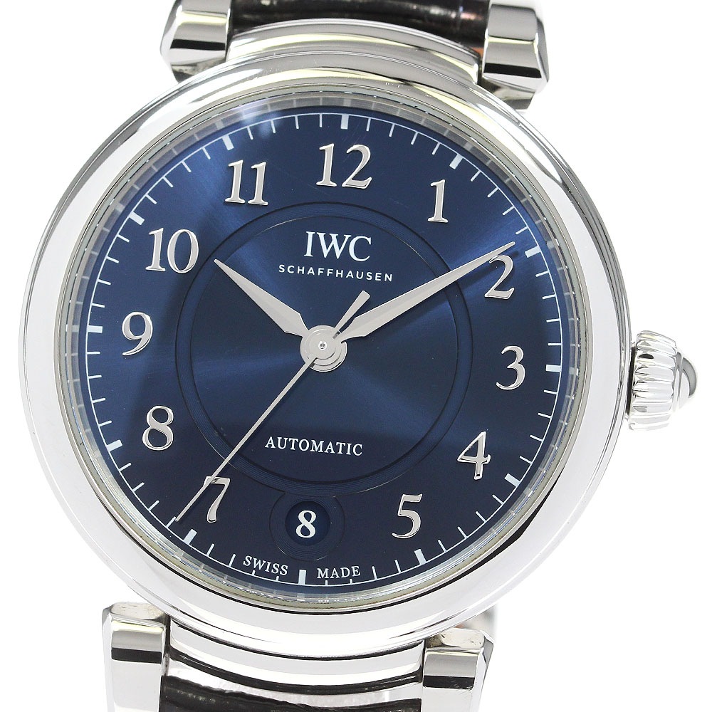 IWC SCHAFFHAUSEN IW458312 ダ・ヴィンチ・オートマティック 36 デイト 自動巻き メンズ 保証書付き_832380【中古】
