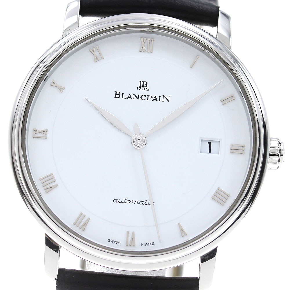 ブランパン Blancpain Ref.6223-1127-55A ヴィルレ ウルトラスリム デイト 自動巻き メンズ 良品 _832213【中古】