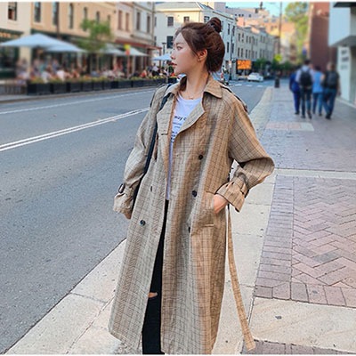 サイズ有S/M/L新作 トレンチコート オータムコート ロング コート レディース スプリングコート 春コート 定番 カジュアル アウター 韓国 秋 春秋 大きめ dg018t2